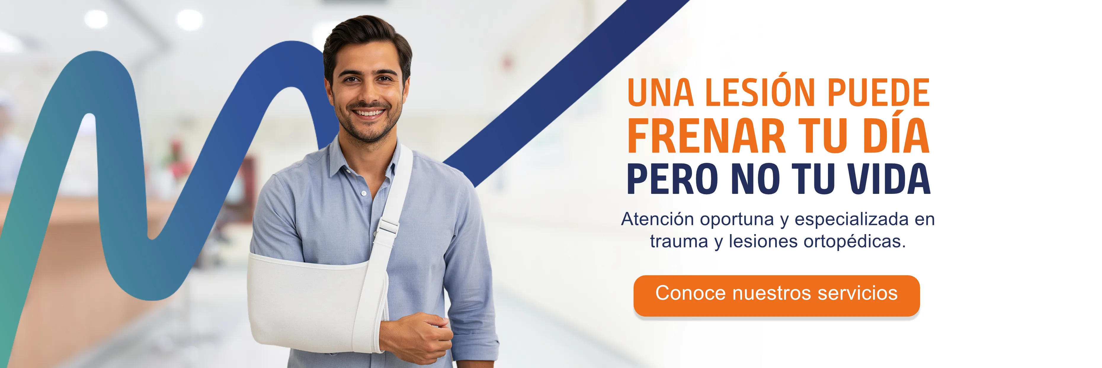 Una lesión puede frenar tu día pero no tu vida