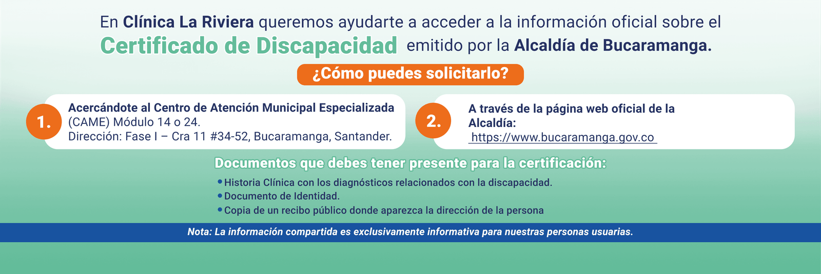 Certificado de Discapacidad