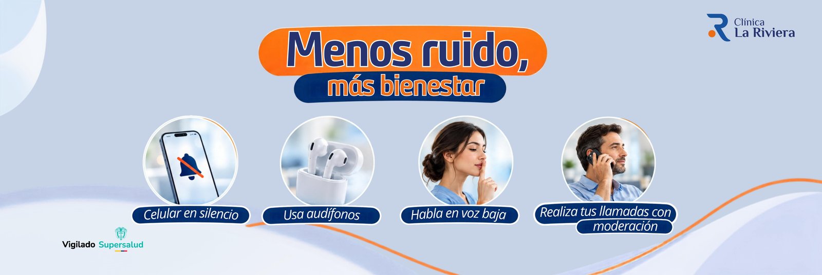 Menos ruido, más bienestar